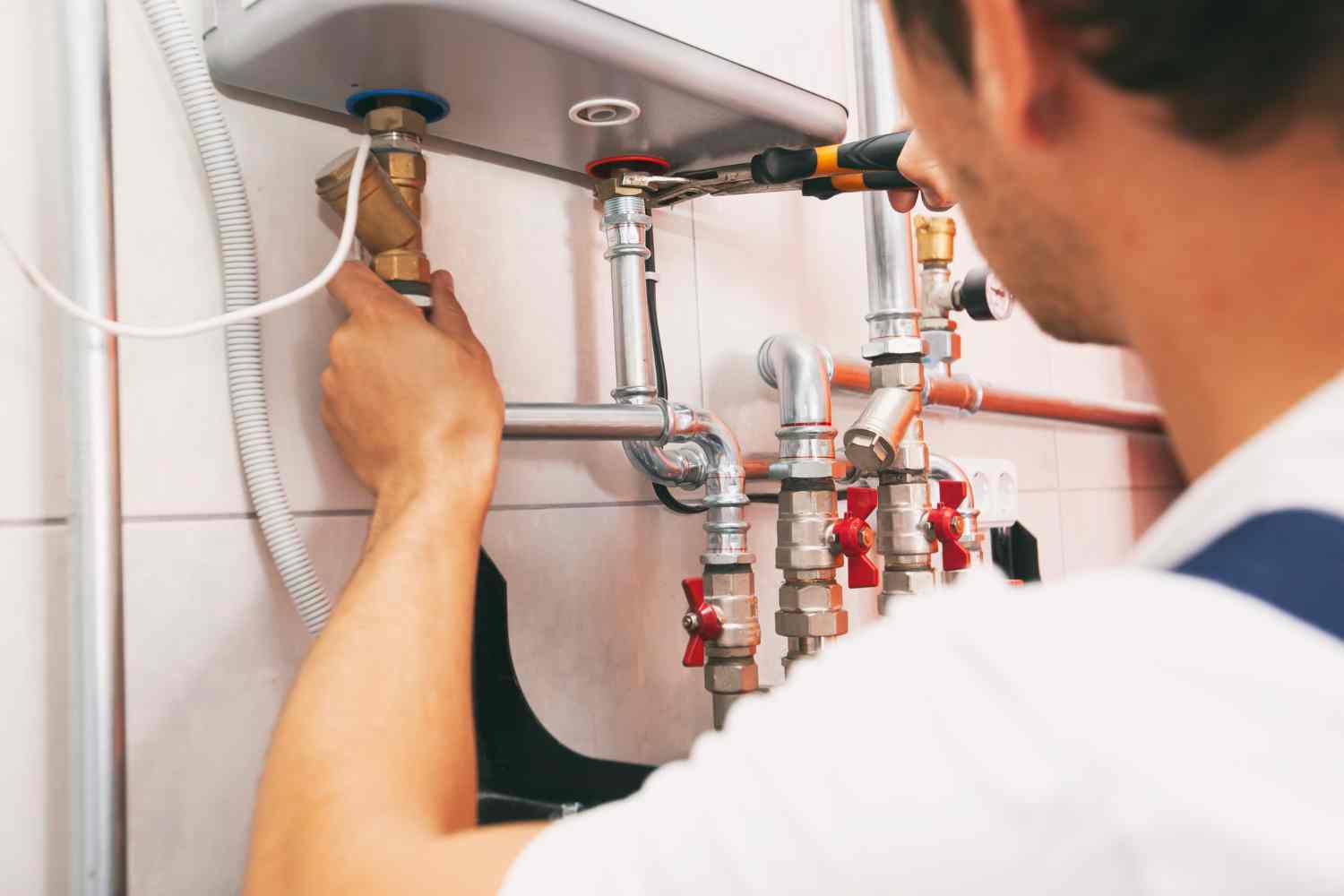 Installation of the Electric Boiler
